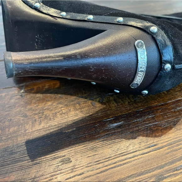 Michael Kors Suede/Shearling Boots - Picture 7 of 8